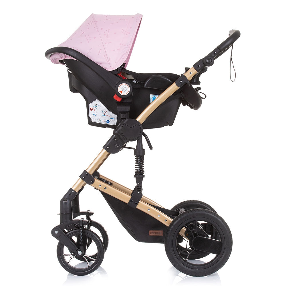 Carucior Chipolino Camea 3 in 1 rose water