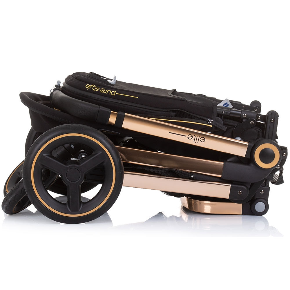 Carucior Chipolino Elite 3 in 1 ebony