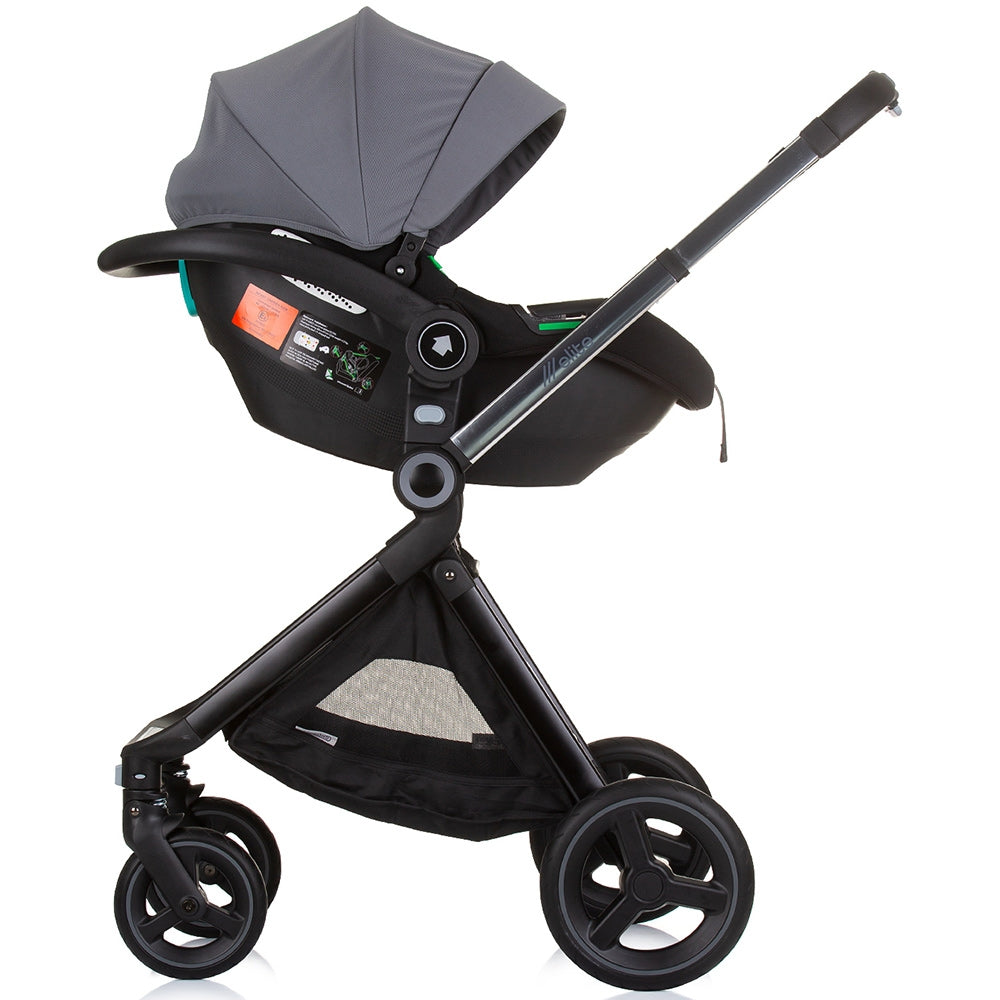 Carucior Chipolino Elite 3 in 1 granite