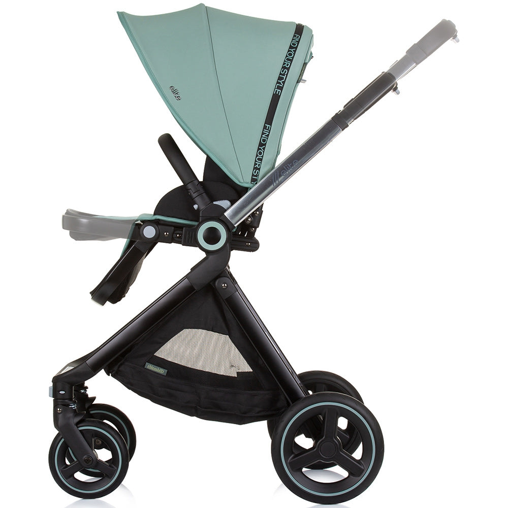 Carucior Chipolino Elite 3 in 1 pastel green