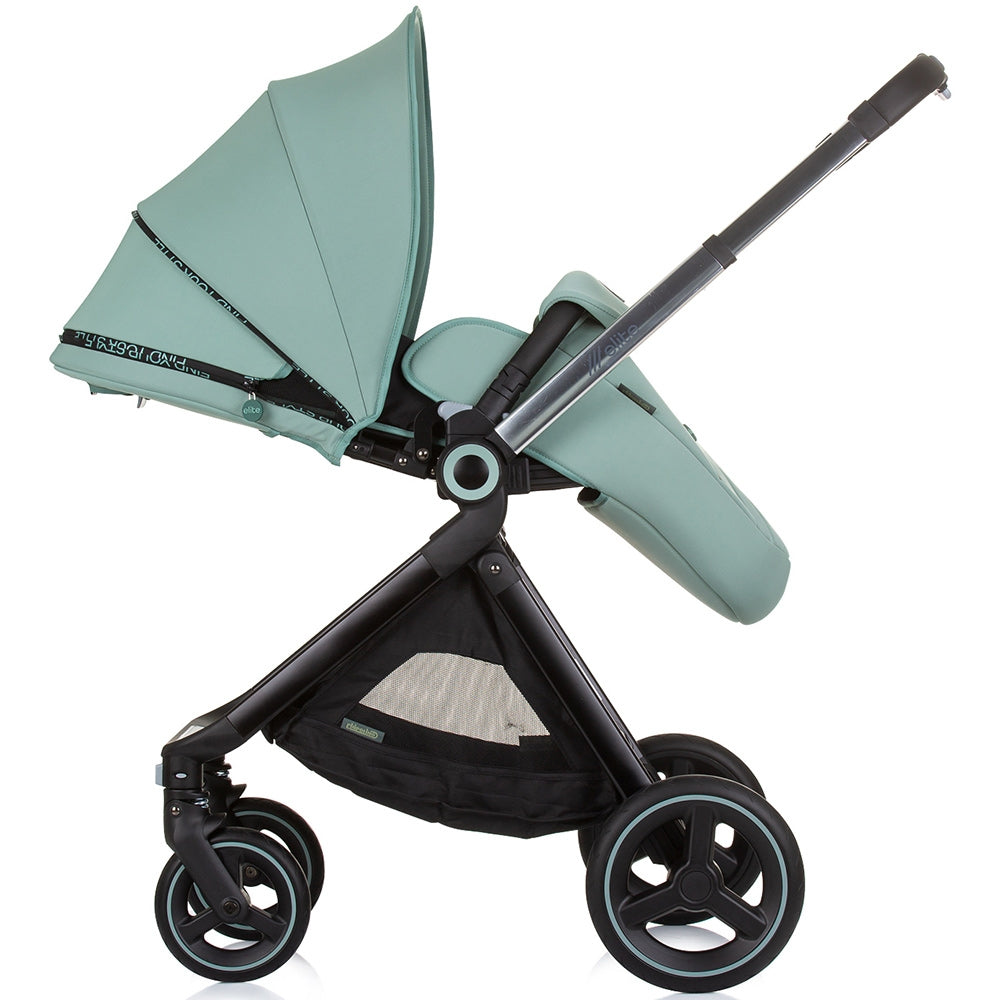 Carucior Chipolino Elite 3 in 1 pastel green
