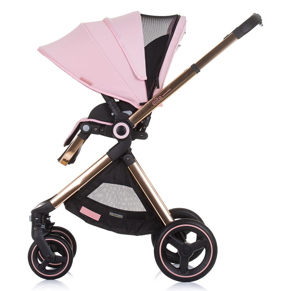 Carucior Chipolino Elite 3 in 1 rose water
