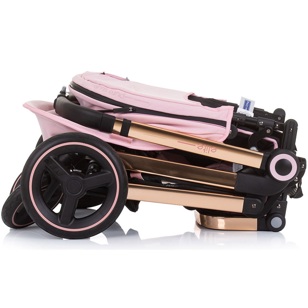 Carucior Chipolino Elite 3 in 1 rose water