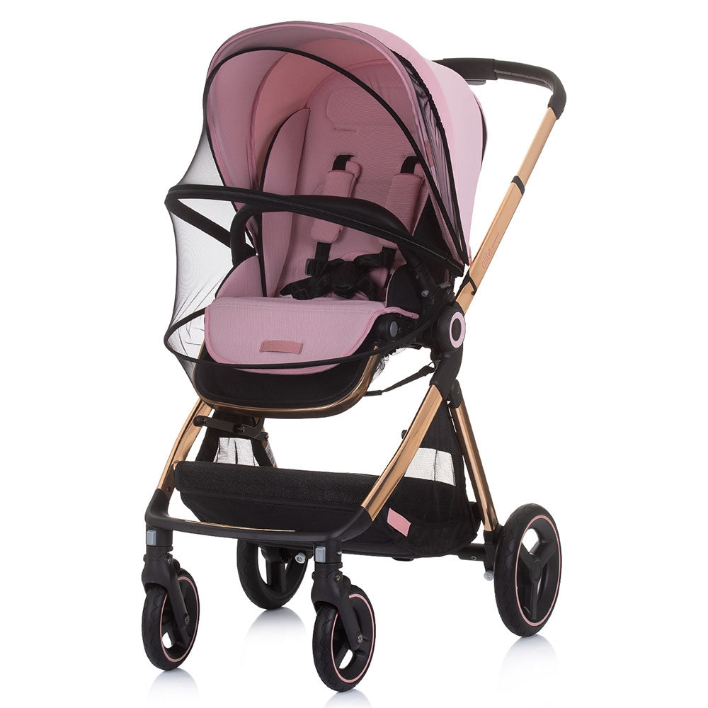 Carucior Chipolino Elite 3 in 1 rose water