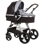Carucior Chipolino Havana 2 in 1 obsidian silver