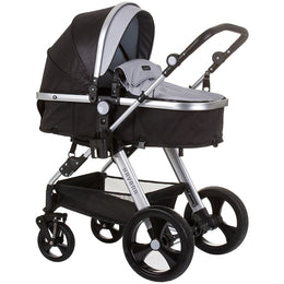 Carucior Chipolino Havana 2 in 1 obsidian silver