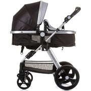 Carucior Chipolino Havana 2 in 1 obsidian silver