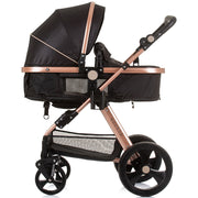 Carucior Chipolino Havana 3 in 1 obsidian gold