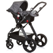 Carucior Chipolino Havana 3 in 1 silver grey