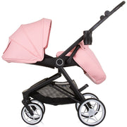 Carucior Chipolino Linea 3 in 1 flamingo cu landou si scaun auto i-Size