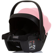 Carucior Chipolino Linea 3 in 1 flamingo cu landou si scaun auto i-Size