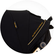 Carucior Chipolino Twister ebony cu sezut rotativ