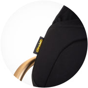 Carucior Chipolino Twister ebony cu sezut rotativ