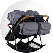 Carucior gemeni Chipolino Duo Smart 2 in 1 cloud