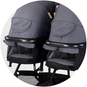 Carucior gemeni Chipolino Duo Smart 2 in 1 cloud