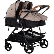 Carucior gemeni Chipolino Duo Smart 2 in 1 tiramisu