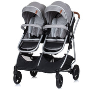 Carucior gemeni Chipolino Duo Smart 3 in 1 anthracite