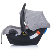 Carucior gemeni Chipolino Duo Smart 3 in 1 anthracite lilac