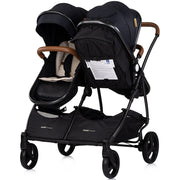 Carucior gemeni Chipolino Duo Smart 3 in 1 blackberry