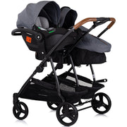 Carucior gemeni Chipolino Duo Smart 3 in 1 cloud
