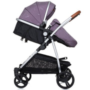 Carucior gemeni Chipolino Duo Smart 3 in 1 lilac