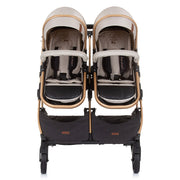 Carucior gemeni Chipolino Duo Smart 3 in 1 sand