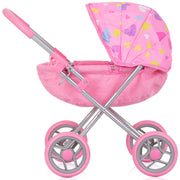 Carucior pentru papusi Chipolino Daisy hearts