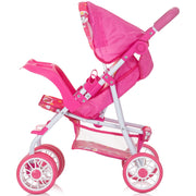 Carucior pentru papusi Chipolino Dolly unicorns
