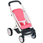 Carucior pentru papusi Smoby Quinny Combi 3 in 1 roz