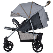 Carucior sport Chipolino Mixie platinum cu husa picioare