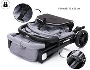 Carucior sport Elite Styler - light grey melange- Fillikid