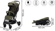 Carucior sport Elite Styler - olive- Fillikid