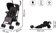 Carucior sport Sprinter Grey melange Fillikd