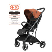 Carucior ultra compact Boogy - troler Caramel Osann