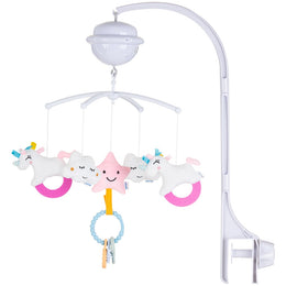 Carusel muzical pentru patut cu proiector Chipolino Unicorn