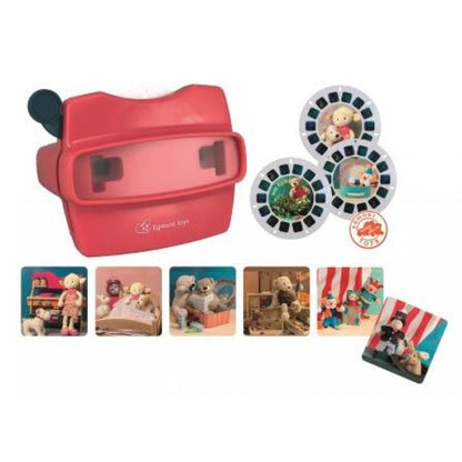 Dream viewer, diapozitive nostalgice cu povesti, Egmont Toys Cosmos, dinozauri, animale