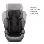 Scaun auto ABC Design Mallow Group Asphalt 2/3 – siguranta si confort 15–36 kg
