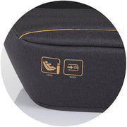 Inaltator auto Chipolino Safy I-Size 125-150 cm obsidian cu sistem Isofix