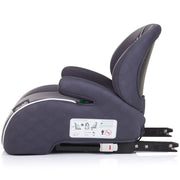 Inaltator auto Chipolino Sonic I-Size 125-150 cm cu sistem Isofix anthracite, testat ADAC
