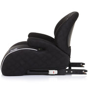Inaltator auto Chipolino Sonic I-Size 125-150 cm cu sistem Isofix blackberry, testat ADAC
