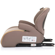 Inaltator auto Chipolino Sonic I-Size 125-150 cm cu sistem Isofix giraffe, testat ADAC