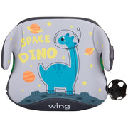 Inaltator auto Chipolino Wing I-Size 125-150 cm space dino cu sistem Isofix