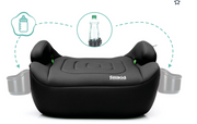 Inaltator auto Isofix Luxe Flip black grupa 2/3 Fililikd