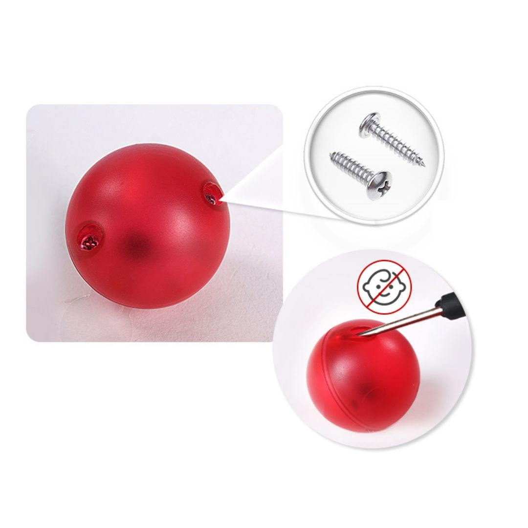 Joc magnetic Circuit cu bile luminoase 100 piese, Cleverclixx