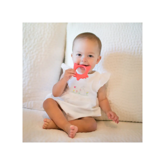 Jucarie dentitie design vulpita, BPA Free