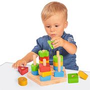 Jucarie din lemn Eichhorn Stacking Toy