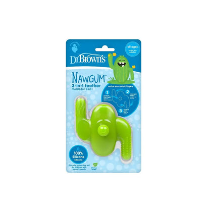 Jucarie pentru dentitie, design cactus, (BPA Free)