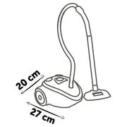 Jucarie Smoby Aspirator Vacuum Cleaner negru