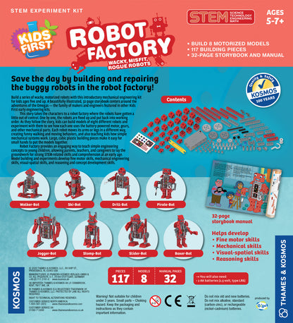 Kit STEM Fabrica de roboti, Thames & Kosmos