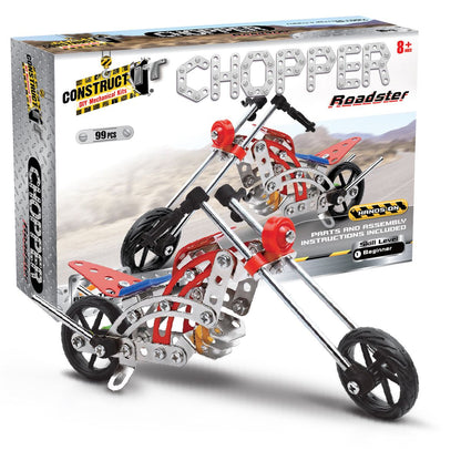 Kit STEM Motocicleta Chopper, nivel incepator
